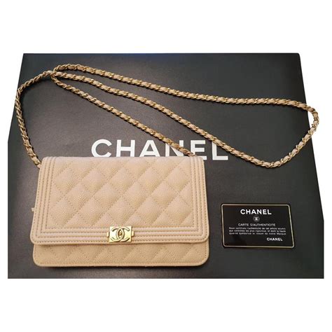 beige wallet on chain chanel|chanel wallet on chain measurements.